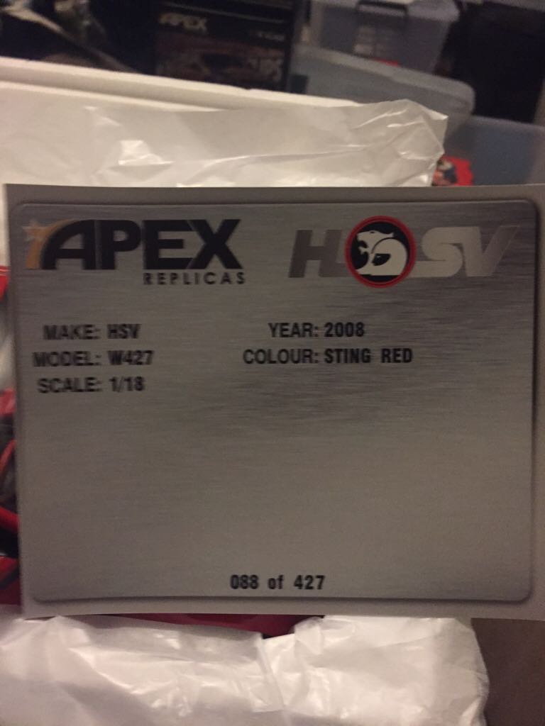 Apex Replicas - Road Car toy car collectible - Main Image 2