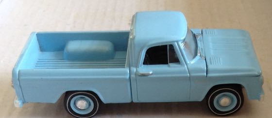 Pick Up Dodge D-100 Azul 1963 - Greenlight toy car collectible - Main Image 2