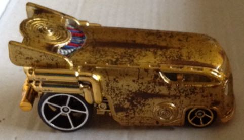 C-3PO Con Lodo - Hot Wheels toy car collectible - Main Image 2