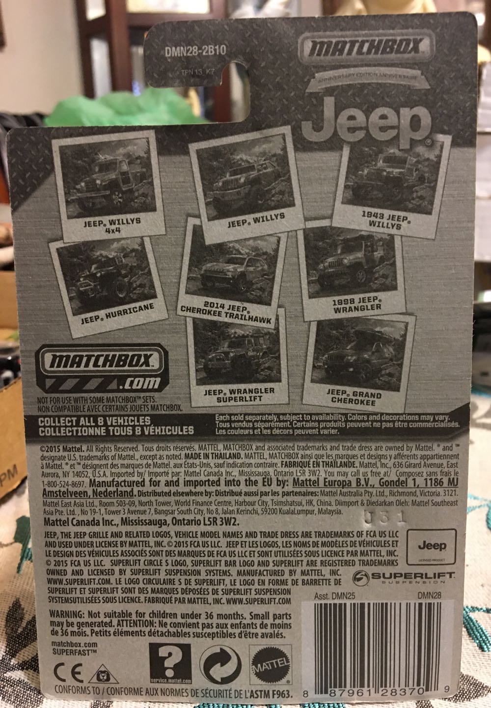 Jeep Willys 1943 - Jeep Anniversary Edition toy car collectible - Main Image 2
