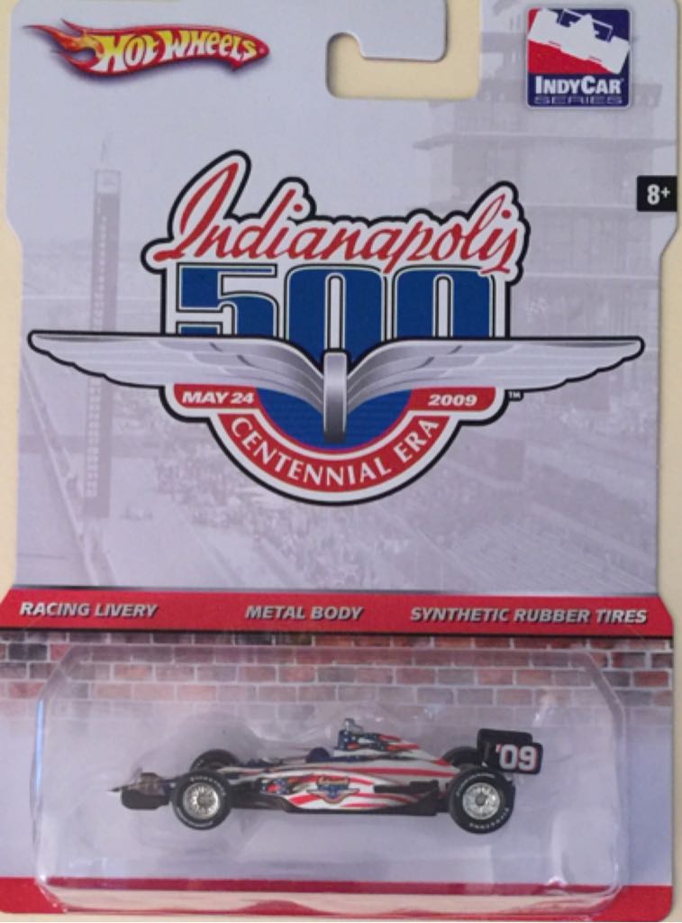 Indy Car Series Flag Car - Indy Car Series toy car collectible - Main Image 1