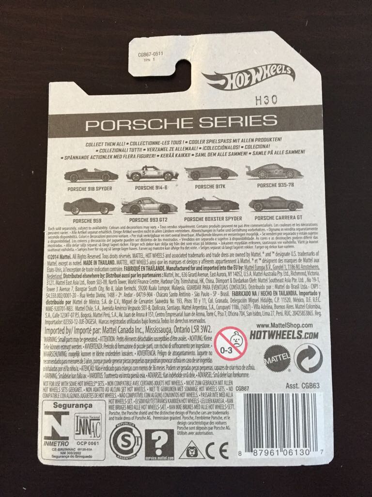 Porsche 935-78 - HW Porsche Series toy car collectible - Main Image 2