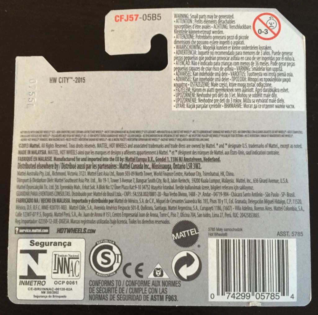 Backdrafter - HW City toy car collectible - Main Image 2