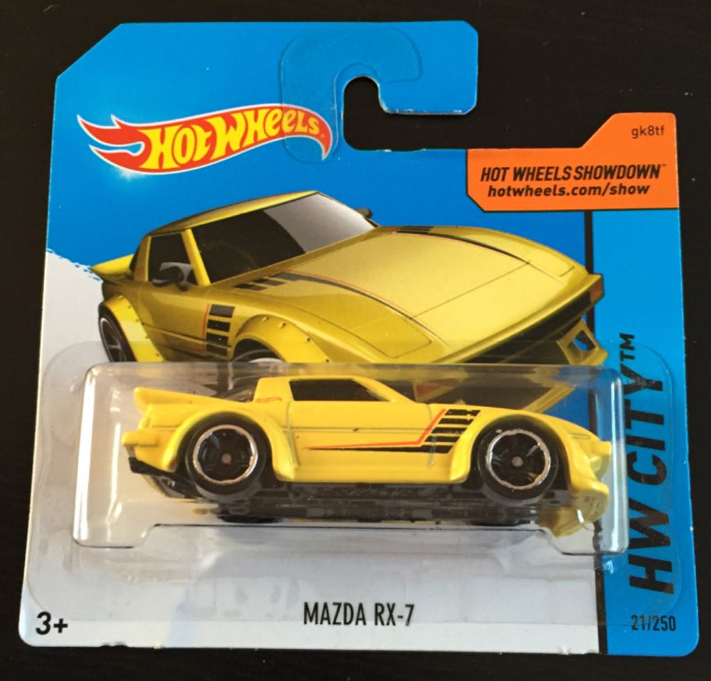 Mazda RX-7 - HW City toy car collectible - Main Image 1