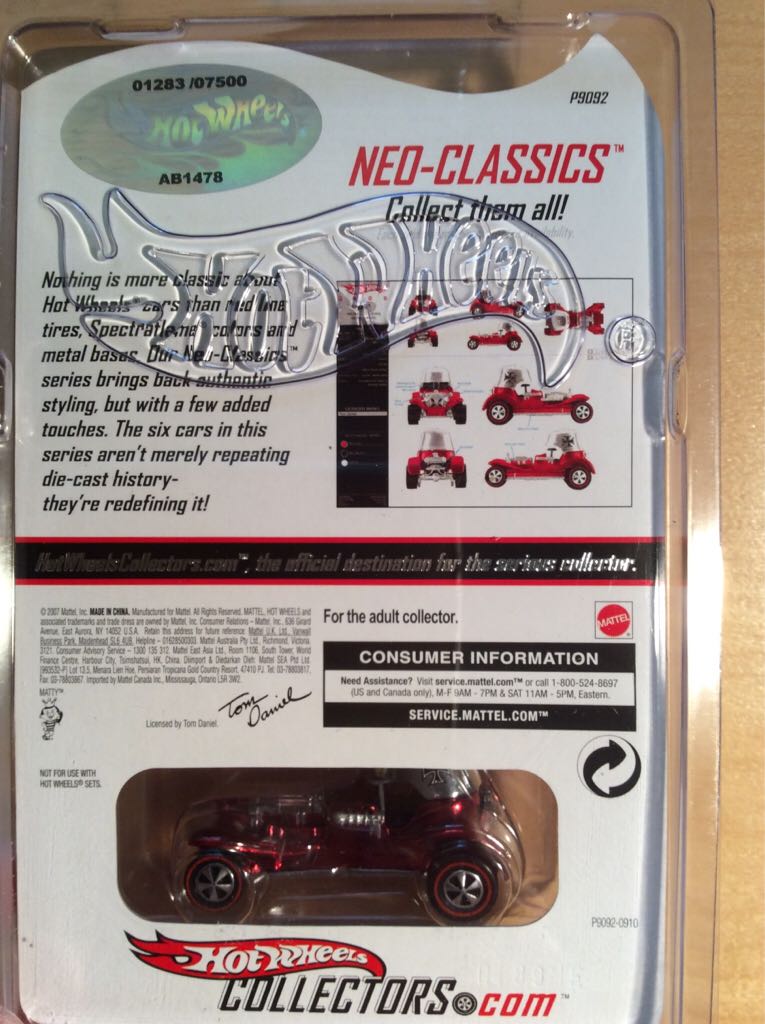 RLC - Red Baron - 2007 RLC Neo Classics Series 8 toy car collectible - Main Image 2