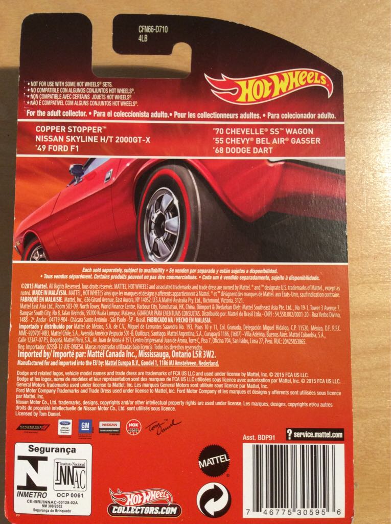 Copper Stopper - 2015 Heritage Redline Series toy car collectible - Main Image 2