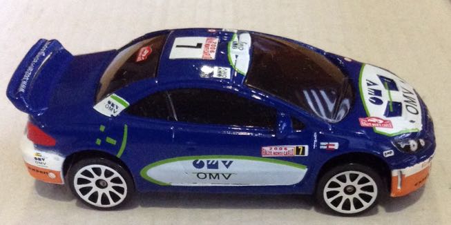 Peugeot 307 WRC Azul Marino - Majorette toy car collectible - Main Image 2