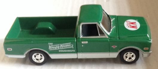 Pick Up Chevrolet Krispy Kreme 1968 - Greenlight toy car collectible - Main Image 2