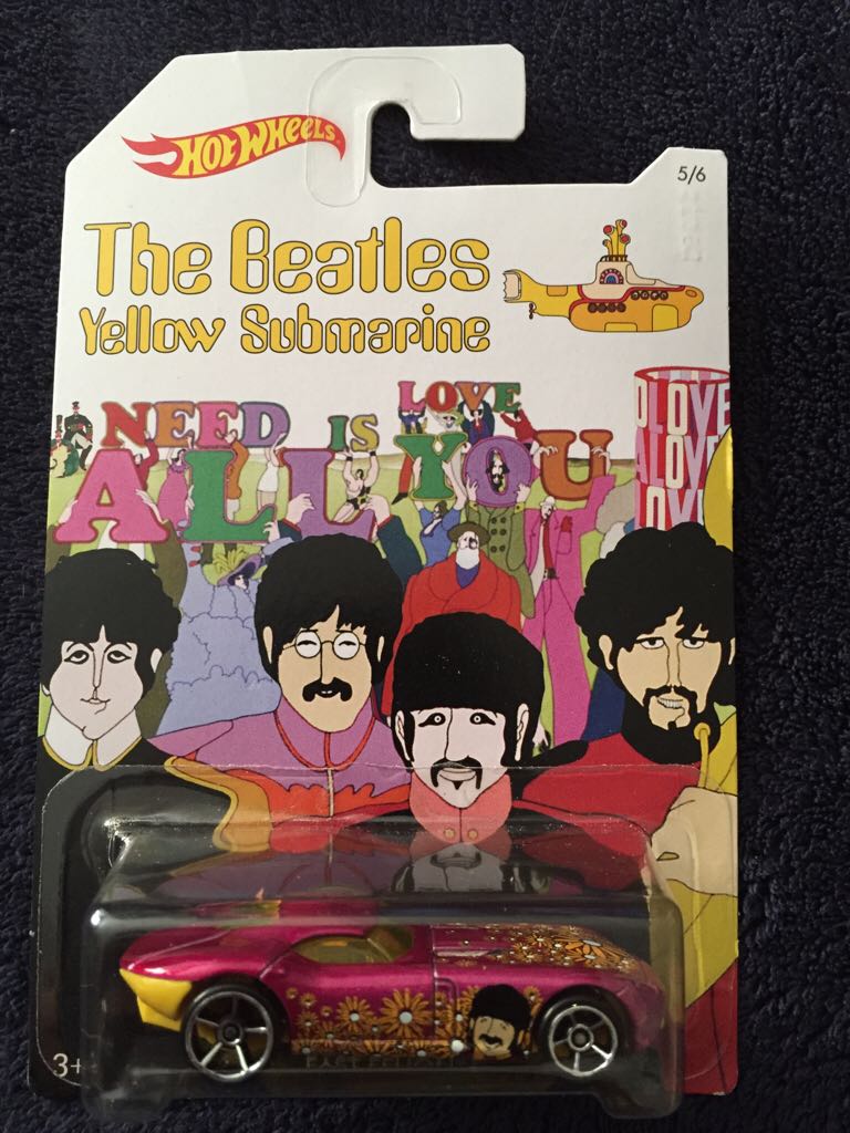 Fast Felion - 2016 - The Beatles Yellow Submarine toy car collectible - Main Image 1