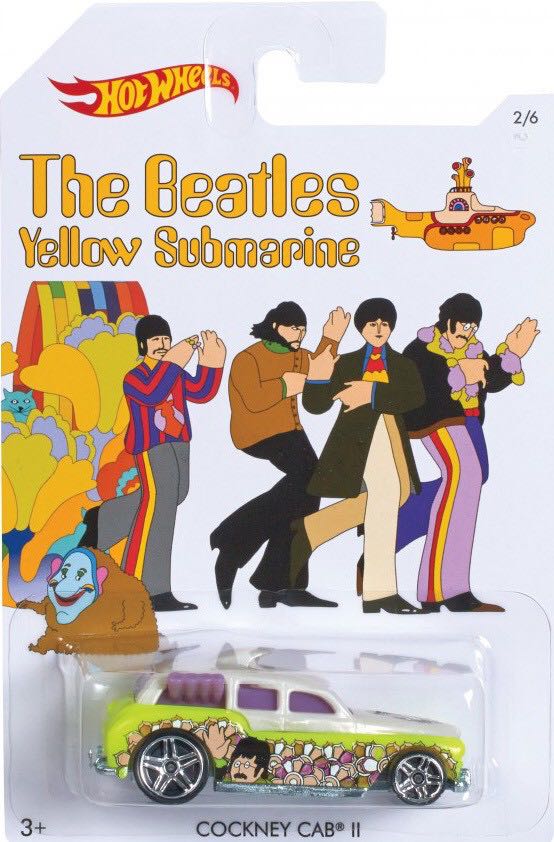 Cockney Cab II - 2016 - The Beatles Yellow Submarine toy car collectible - Main Image 1