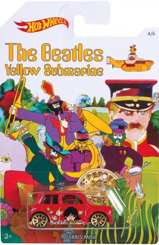 Morris Mini - The Beatles: Yellow Submarine toy car collectible - Main Image 1