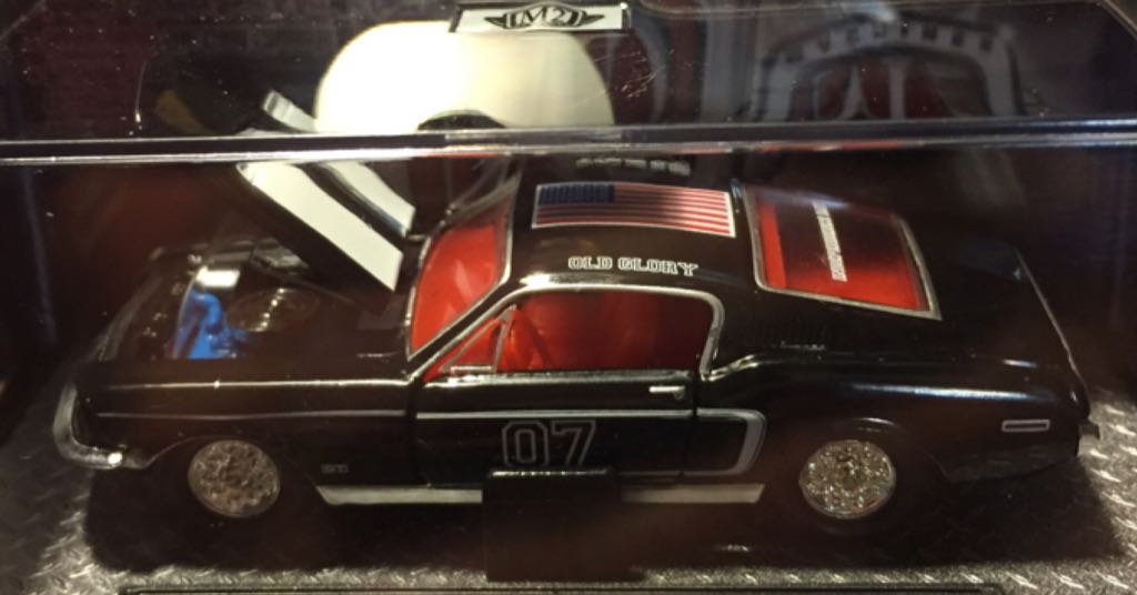 Ford Mustang 390 1968 - M2: Old Glory / Independence Day toy car collectible - Main Image 2