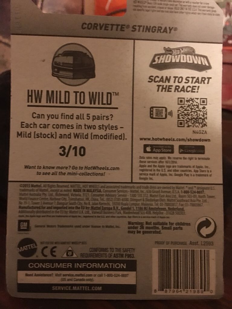 Hot Wheels - HW Mild To Wild toy car collectible - Main Image 2