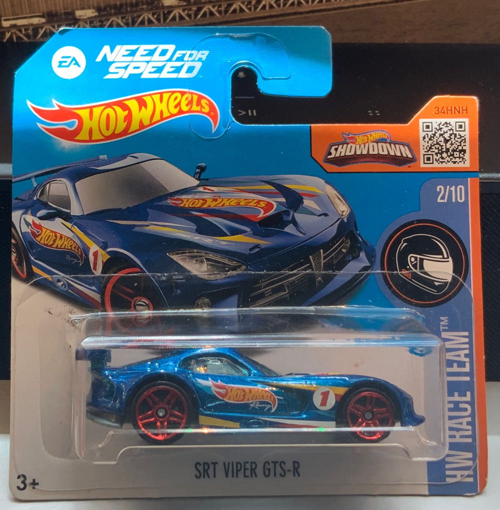 SRT Viper GTS-R - HW Race Team toy car collectible - Main Image 3
