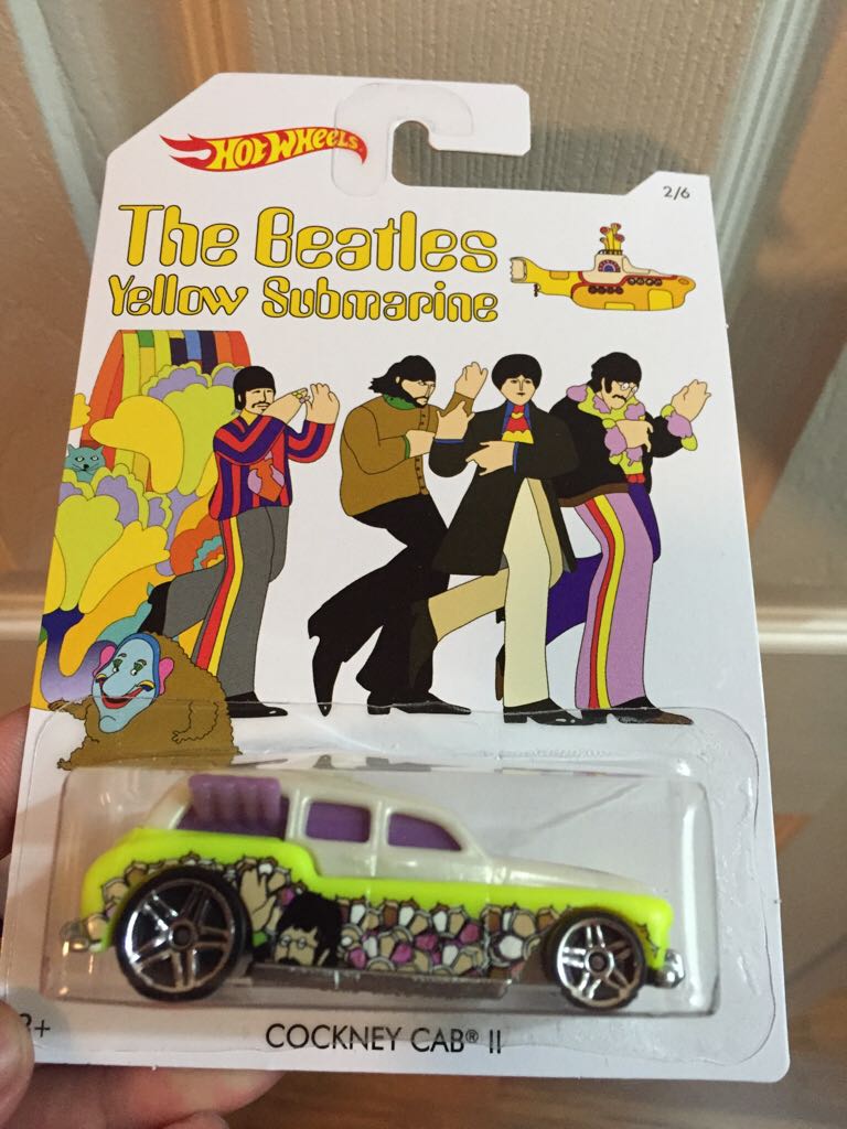 Cockney Cab II - 2016 THE BEATLES YELLOW SUBMARINE toy car collectible - Main Image 1