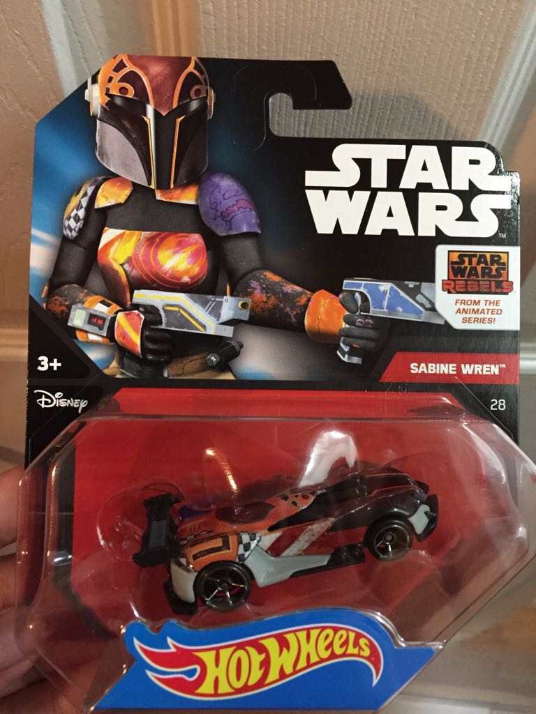 Sabine Wren - Star Wars Character Series toy car collectible - Main Image 1