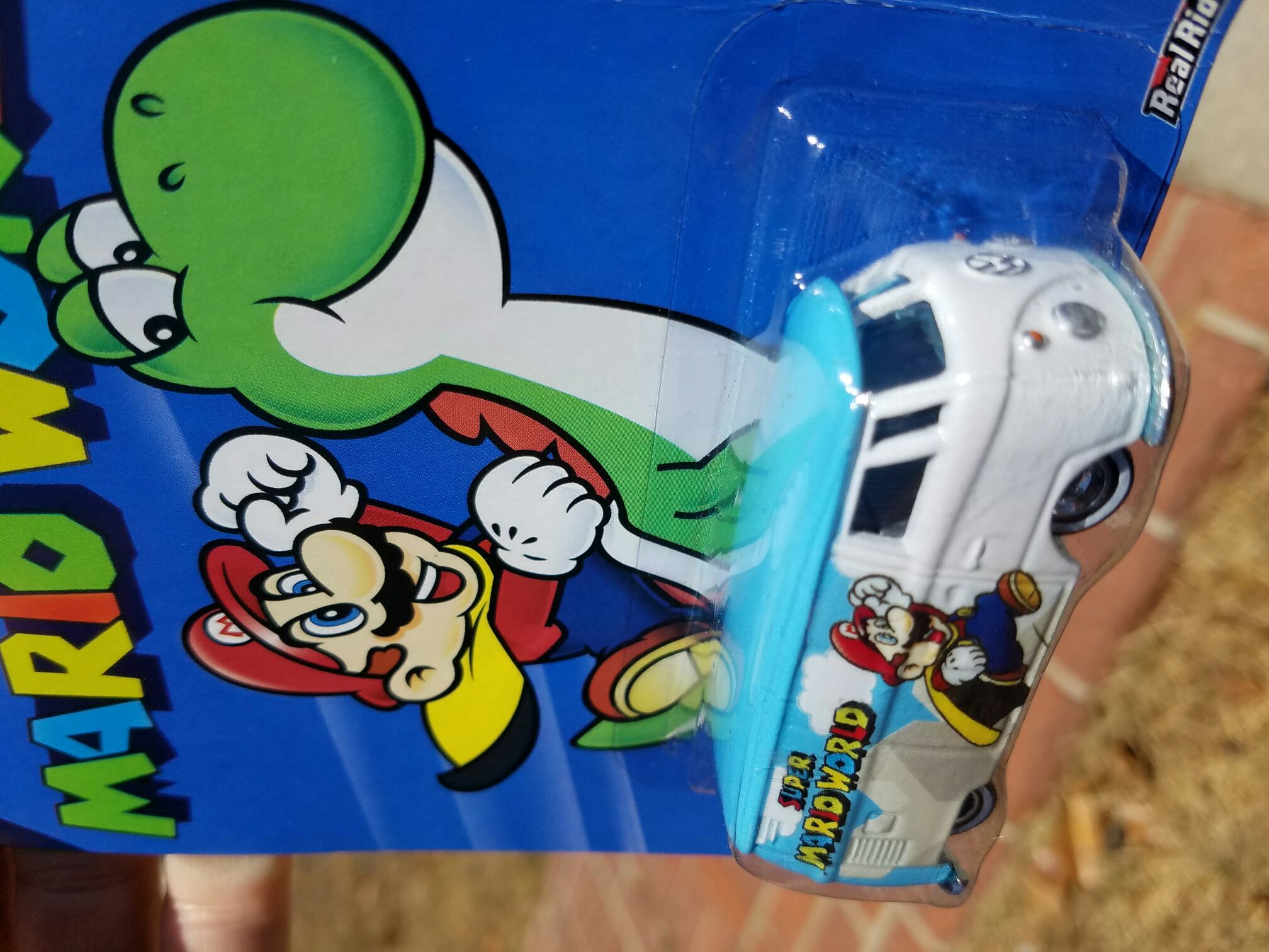 Volkswagen T1 Panel Bus - 2015 Pop Culture: Super Mario Bros. toy car collectible - Main Image 2