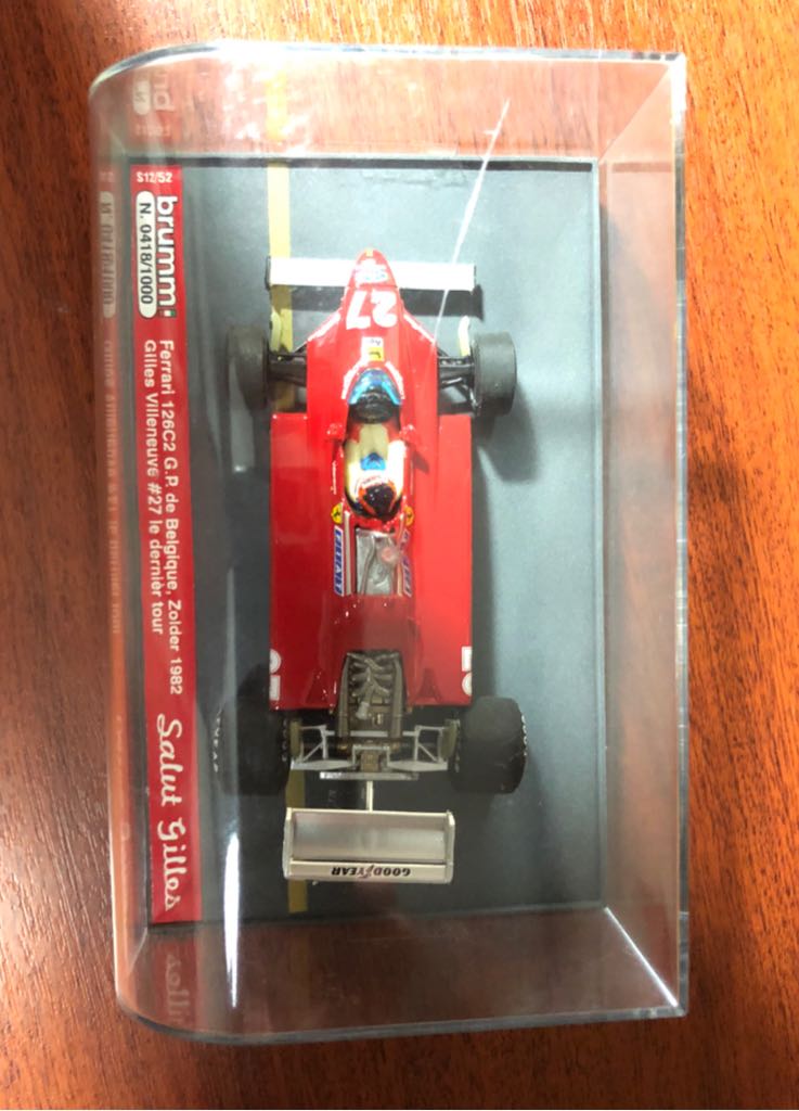 Ferrari 126-C2 - Formula 1 toy car collectible - Main Image 2