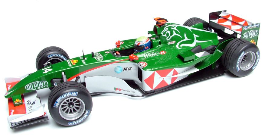 Jaguar Racing R5, #14, M. Webber, 2004, Minichamps, 100 040014, 1:18 - Minichamps toy car collectible - Main Image 1