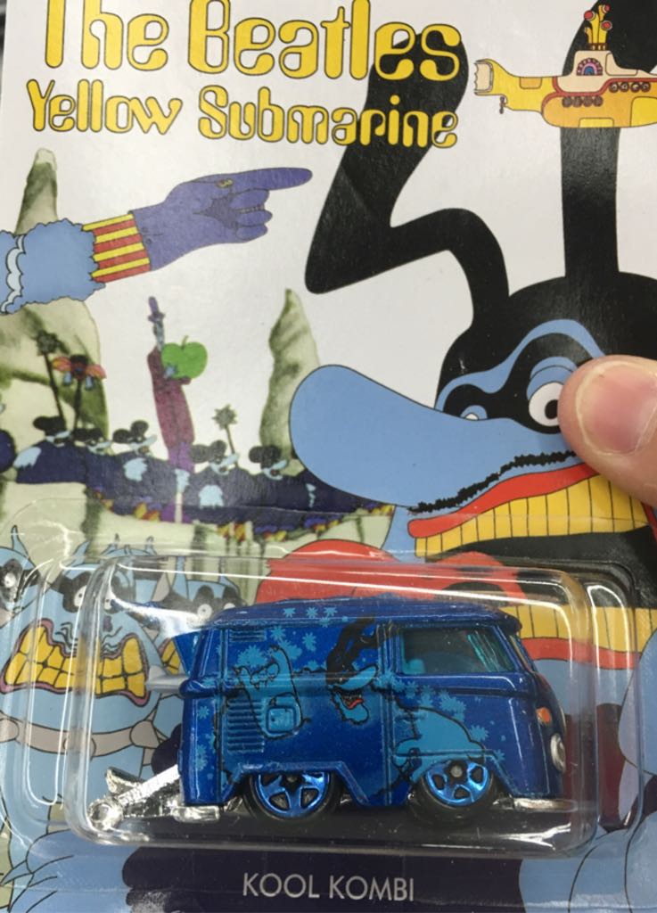 Volkswagen Kool Kombi - The Beatles Yellow Submarine toy car collectible - Main Image 1