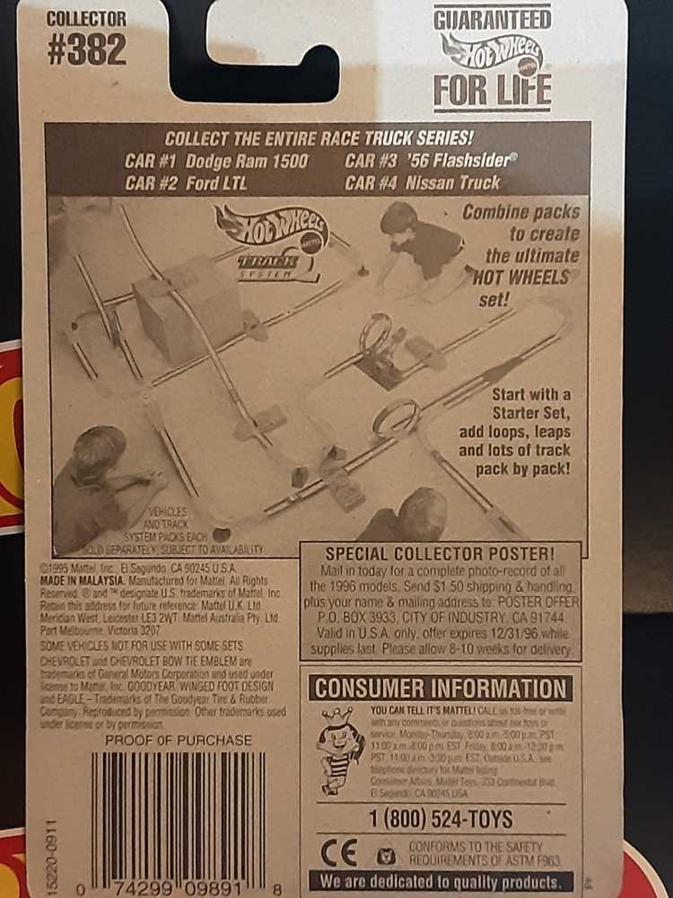 Flashsider ’56 - Race Truck Series toy car collectible - Main Image 2