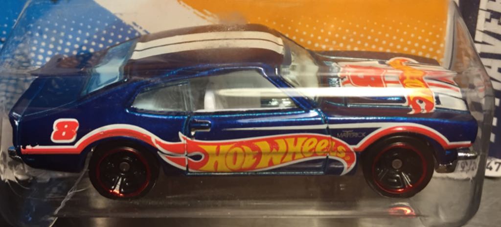 ‘77 Maverck Grabber - 2012 - HW Racing toy car collectible - Main Image 2