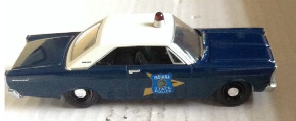 Patrulla Ford Galaxie Azul - Greenlight toy car collectible - Main Image 2