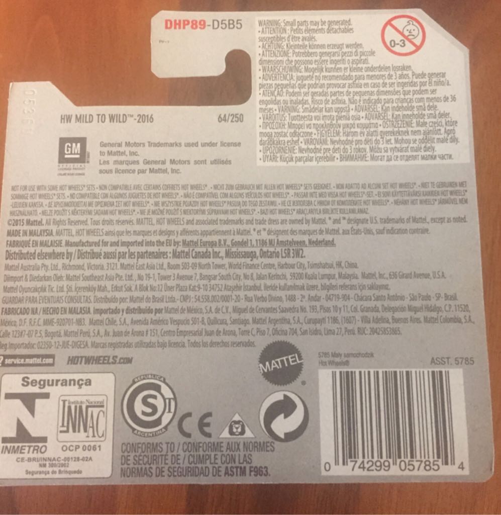 2010 Pro Stock Camaro - HW Mild To Wild toy car collectible - Main Image 2