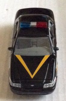 Patrulla Ford Crown Victoria Negra Indiana - Greenlight toy car collectible - Main Image 1