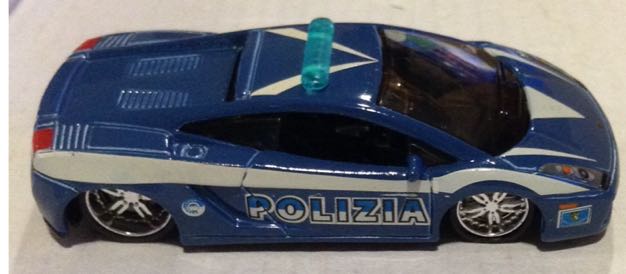 Patrulla Lamborghini Gallardo Azul - Maisto toy car collectible - Main Image 2