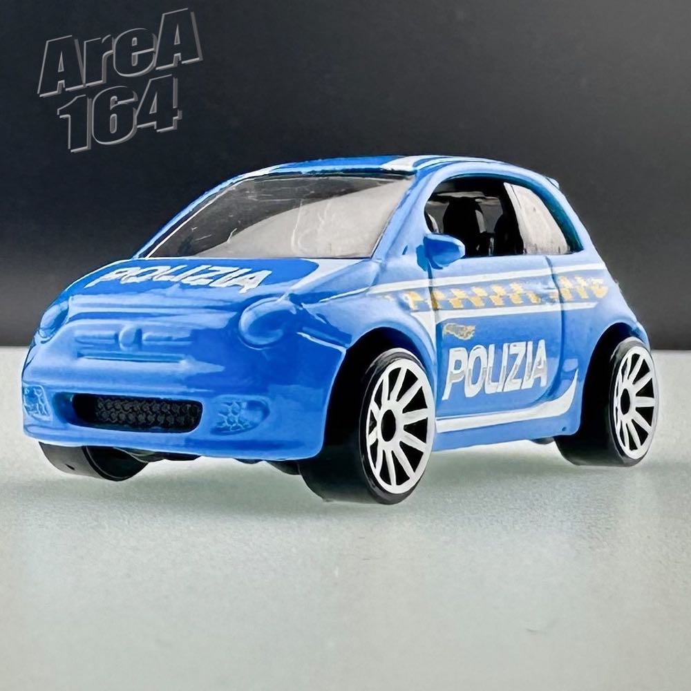 Fiat 500 - Hot Wheels toy car collectible - Main Image 2
