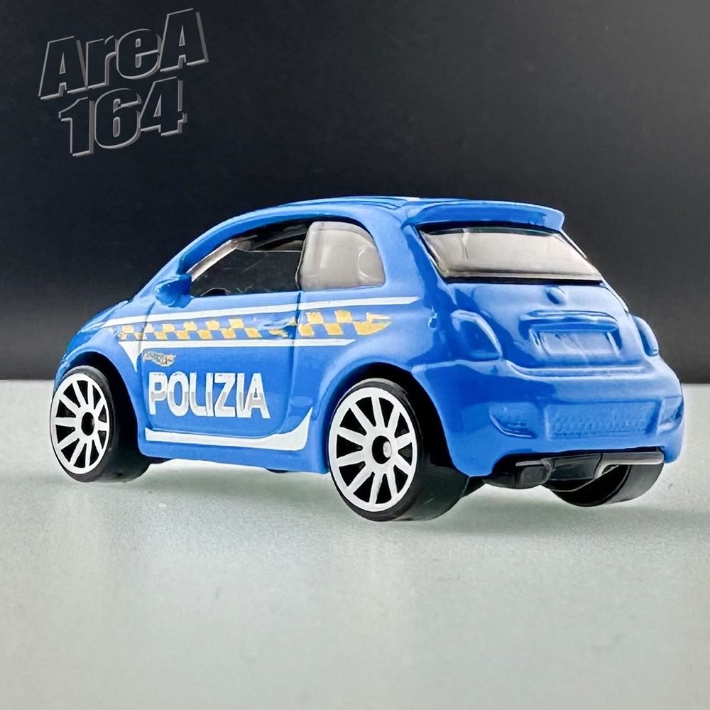 Fiat 500 - Hot Wheels toy car collectible - Main Image 3