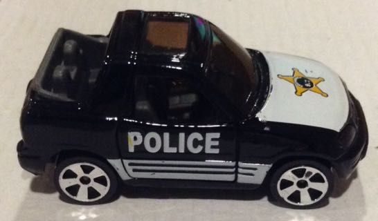 Patrulla Toyota Rav 4 Negra - Majorette toy car collectible - Main Image 2