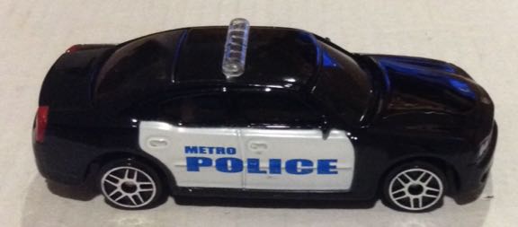 Patrulla Dodge Charger Negra - Maisto toy car collectible - Main Image 2