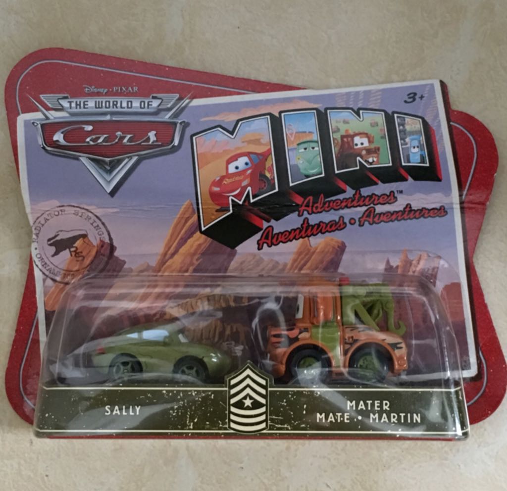Sally & Mater - Mini Adventures  toy car collectible - Main Image 1