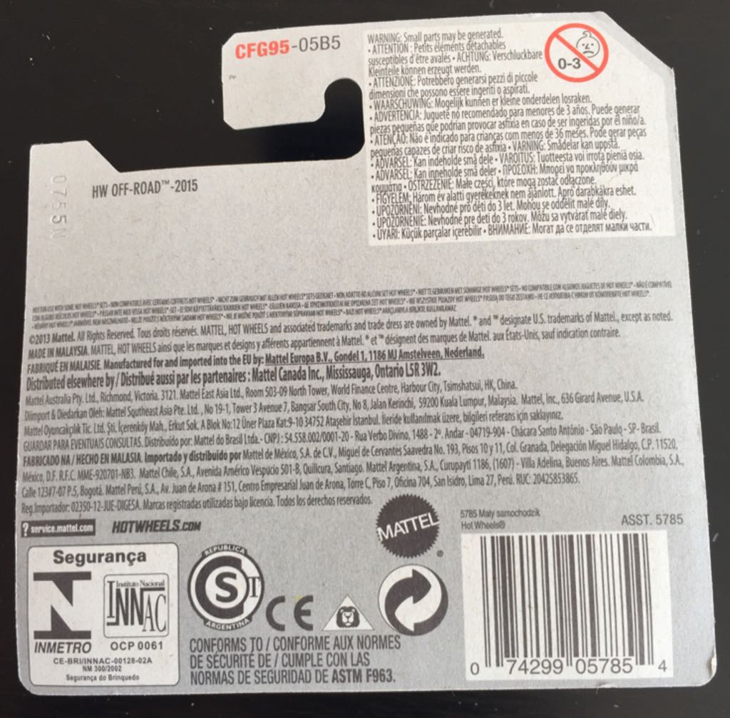 Snow Stormer - HW Off-Road toy car collectible - Main Image 2