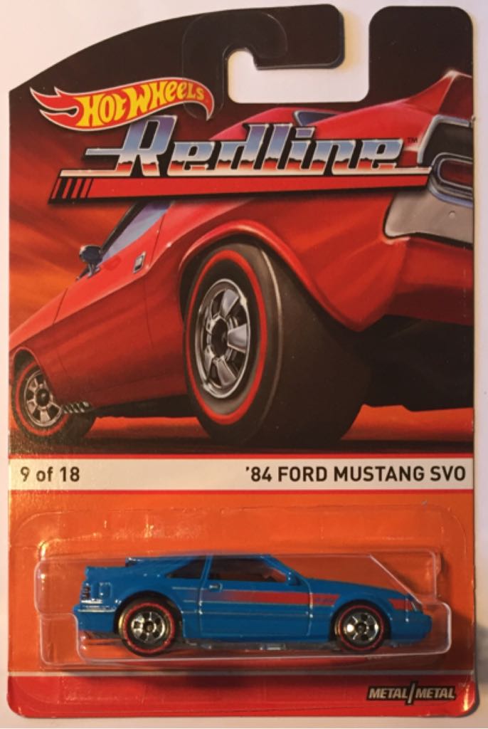 Ford Mustang SVO, 1984 - Heritage Classics - Redline toy car collectible - Main Image 1