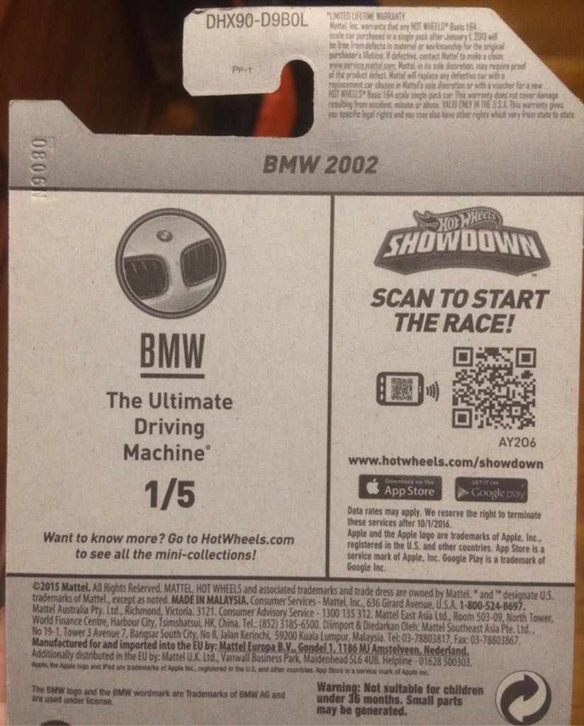 BMW 2002 - BMW toy car collectible - Main Image 2