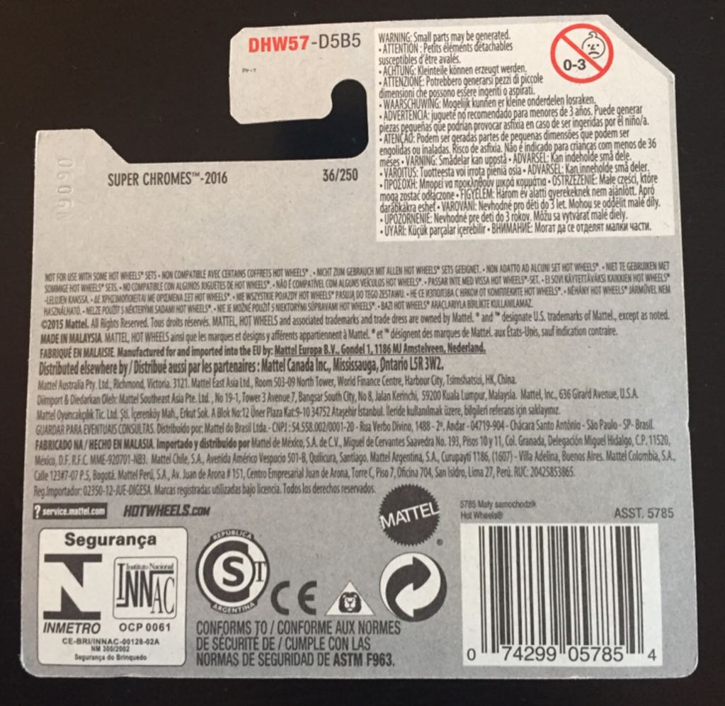 Teegray - 2016 HW Super Chromes toy car collectible - Main Image 2