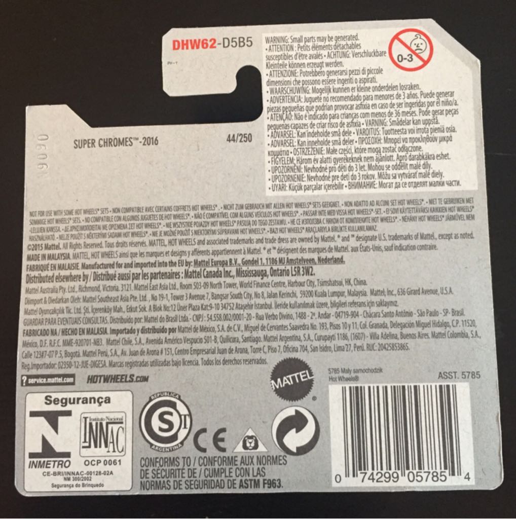 Monteracer - Super Chromes toy car collectible - Main Image 2