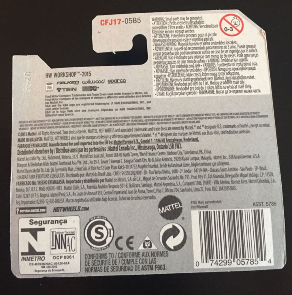 Custum ’12 Ford Mustang - HW WORKSHOP toy car collectible - Main Image 2