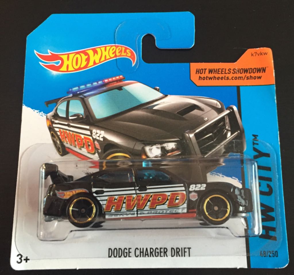 Dodge Charger Drift - HW City toy car collectible - Main Image 1