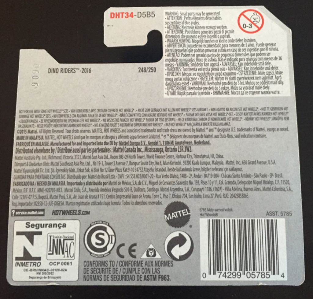 Double Demon - Dino Riders toy car collectible - Main Image 2