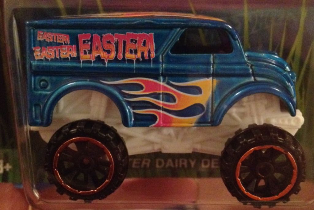 MONSTER DAIRY DELIVERY 🚚’16 - Happy Easter 🐇’15 toy car collectible - Main Image 2