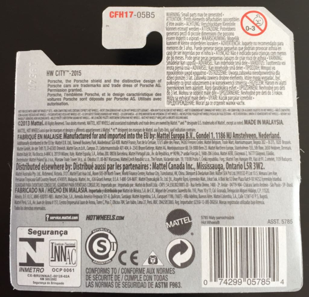 Porsche 934 Turbo RSR - HW City toy car collectible - Main Image 2