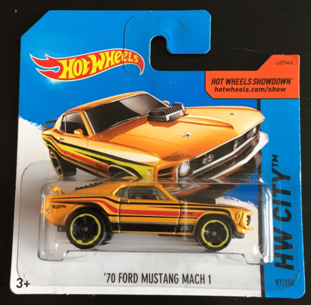 ’70 Ford Mustang Mach1 - Ford Mustang 60-75 Collection toy car collectible - Main Image 1