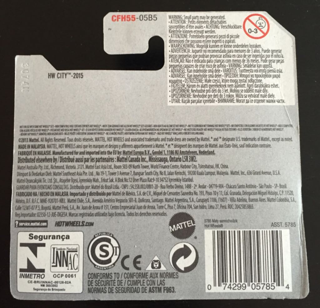 Eevil Weevil - HW City toy car collectible - Main Image 2