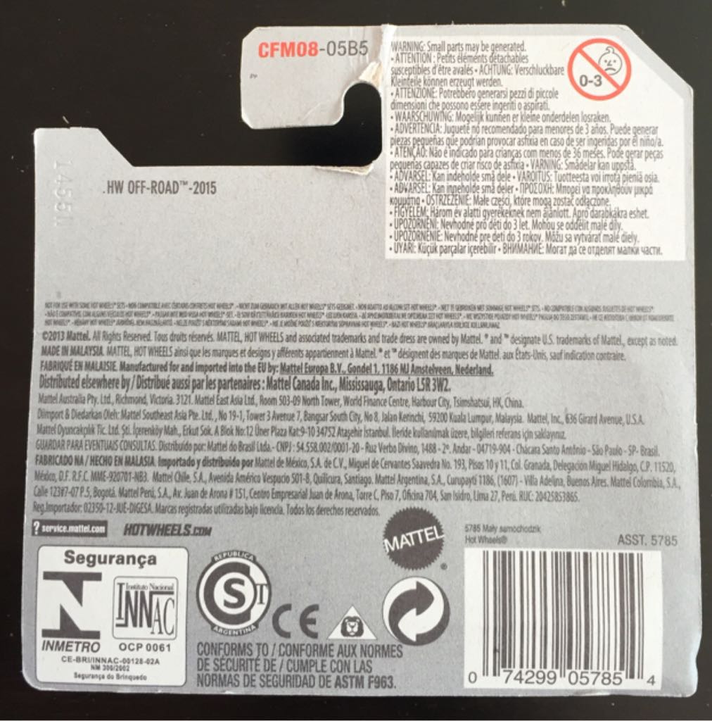 Sky Knife - HW Off-Road toy car collectible - Main Image 2