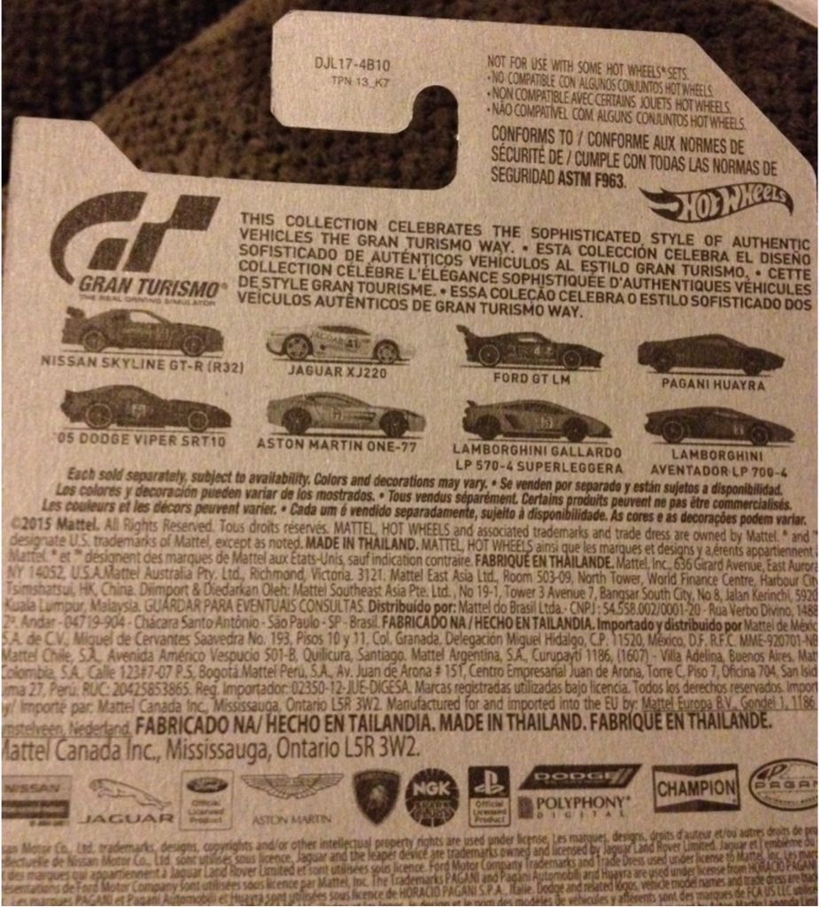 05 Dodge Viper Srt10 - HW Gran Turismo toy car collectible - Main Image 2