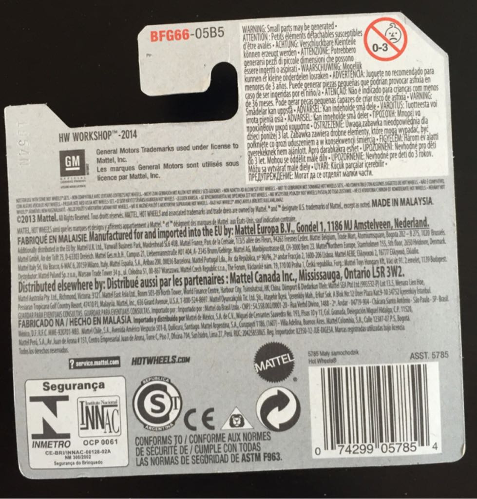 ’68 Copo Camaro - HW WORKSHOP toy car collectible - Main Image 2